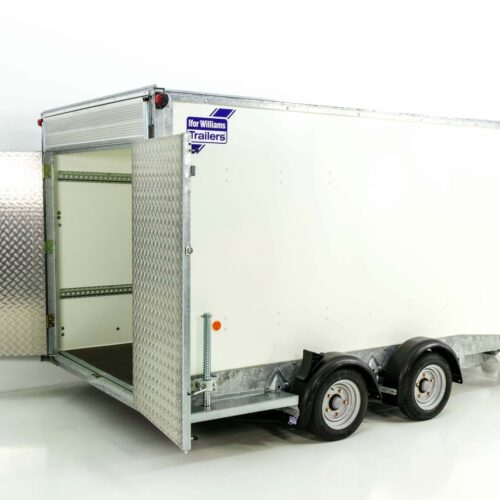 Ifor Williams Kofferanhänger BV 126G 173x360cm H:214cm 3,5t, Klappenkombi, -Neu