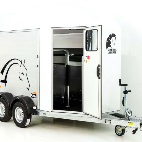 Cheval Liberte Pferdeanhänger GOLD Origins, Sattelkammer, weiß-Neu