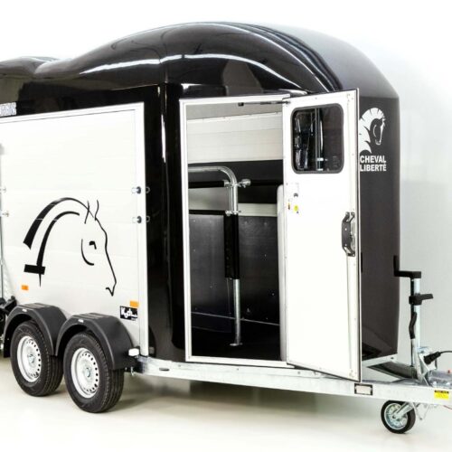 Cheval Liberte Pferdeanhänger GOLD Origins, Sattelkammer, schwarz-Neu