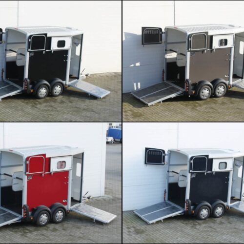 Ifor Williams Pferdeanhänger HB506-Frontausstieg-Klappenkombi-Neu