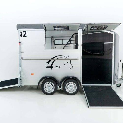 Cheval Liberte Pferdeanhänger MAXI 2, grau-Neu