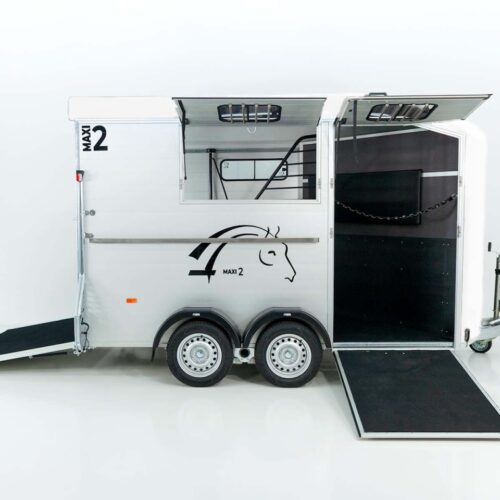 Cheval Liberte Pferdeanhänger MAXI 2, weiß-Neu