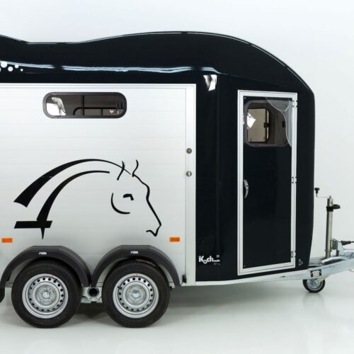 Cheval Liberte Pferdeanhänger GOLD 3, Premium Pullman 2, Sattelkammer, schwarz-Neu