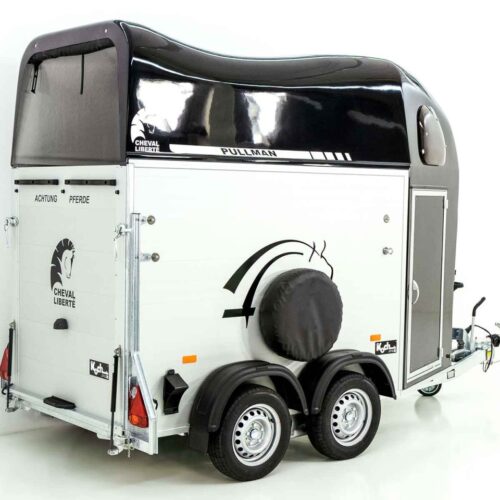 Cheval Liberte Pferdeanhänger GOLD One 1,5er, Pullman-Fahrwerk, schwarz-Neu