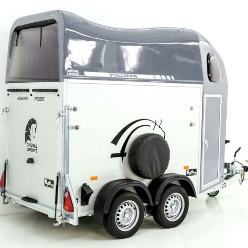 Cheval Liberte Pferdeanhänger GOLD One 1,5er, Pullman-Fahrwerk, grau-Neu