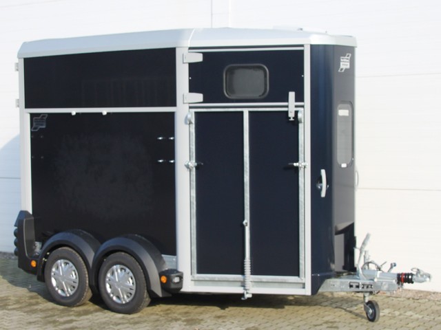 Ifor Williams Pferdeanhänger HB506-Frontausstieg-Klappenkombi-schwarz-Neu – Bild 3
